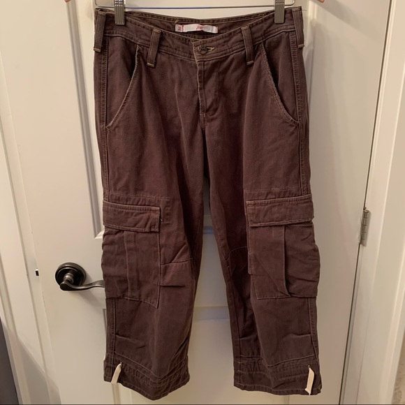 Joie brown cargo pants - Picture 6 of 10